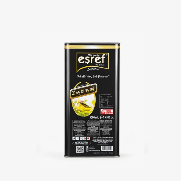 Zeytin Yağı Sızma Soğuk Sıkım 5 lt